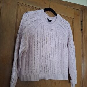 Light Pink Knit Sweater